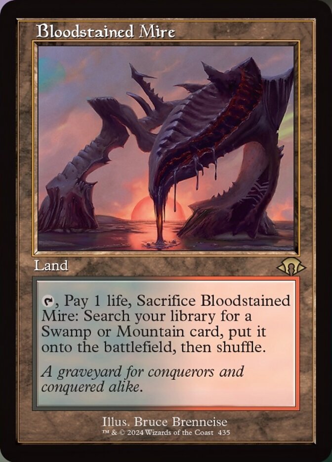 Bloodstained Mire - Retro Frame