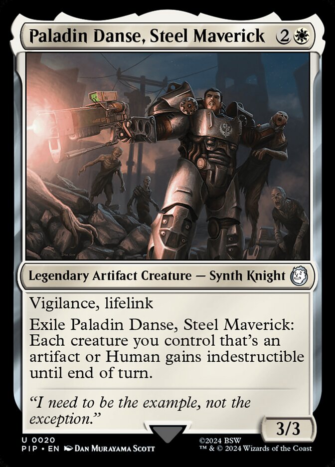 Paladin Danse, Steel Maverick