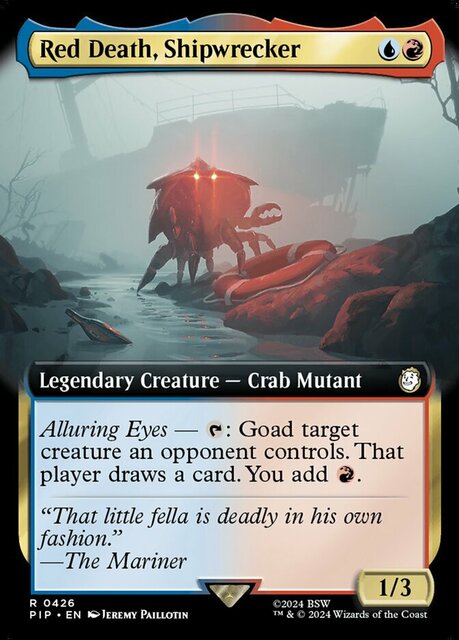 Red Death, Shipwrecker - Extended Art