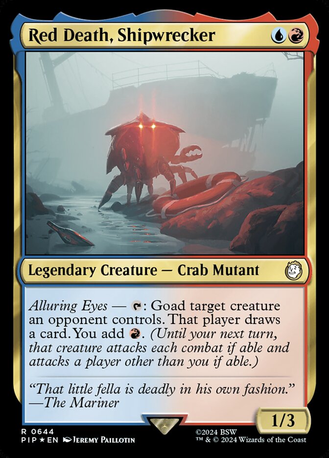 Red Death, Shipwrecker - Surge Foil