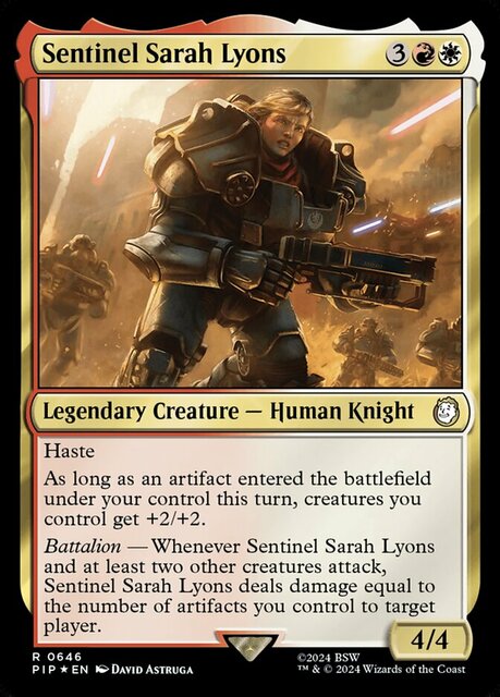 Sentinel Sarah Lyons - Surge Foil