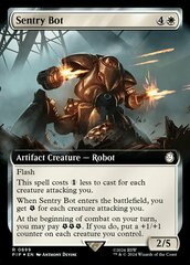 Sentry Bot (0899) (Extended Art) - Surge Foil