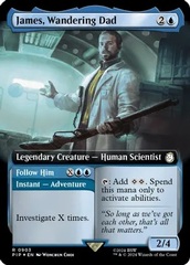 James, Wandering Dad // Follow Him - Surge Foil - Extended Art