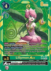 Lillymon Ace - BT14-049 - SR - Alternate Art 2 - Foil