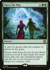 Open the Way - Foil - Promo Pack