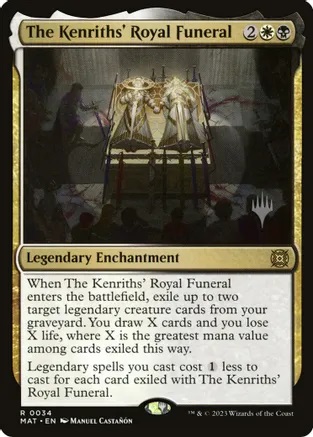 The Kenriths Royal Funeral - Foil - Promo Pack