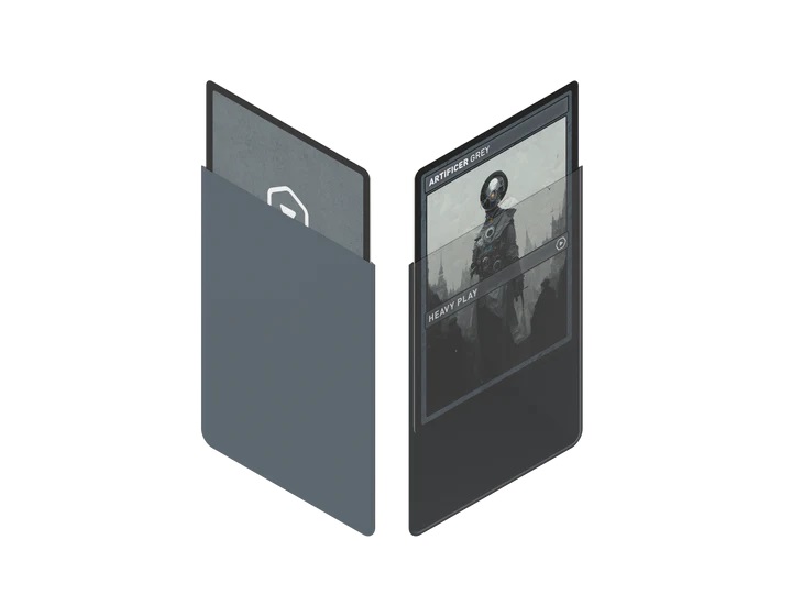 Heavy Play: CURV Sleeves - Standard 100 - Artificer Grey