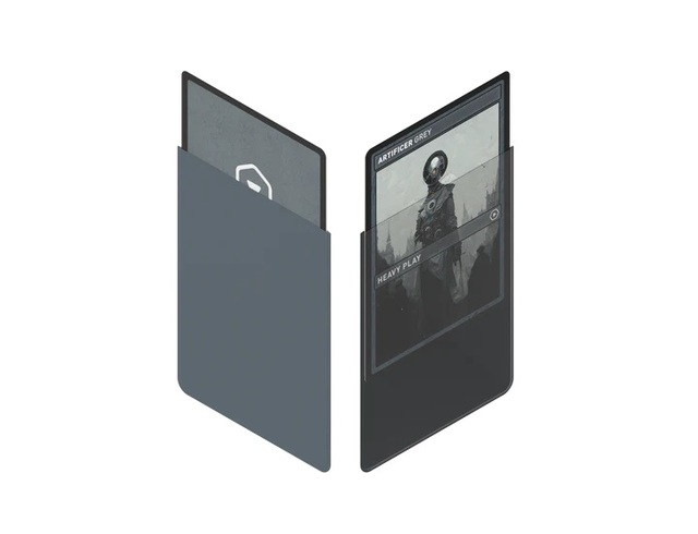 Heavy Play: CURV Sleeves - Standard 100 - Artificer Grey