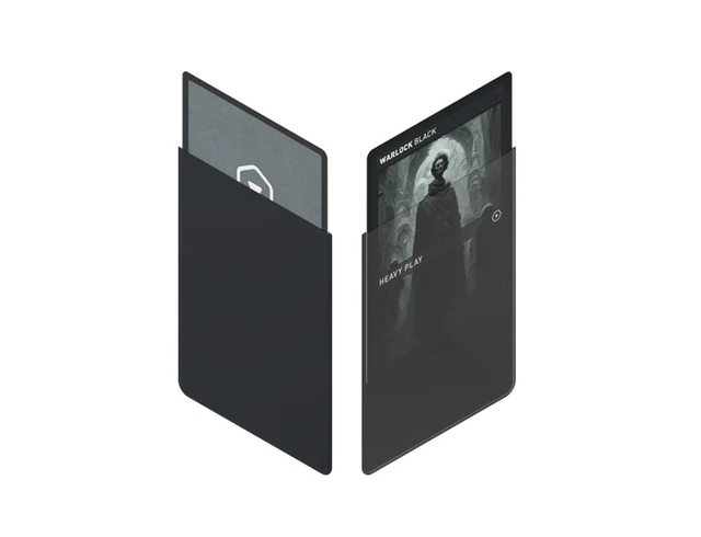 Heavy Play: CURV Sleeves - Standard 100 - Warlock Black