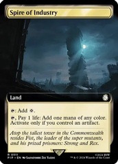 Spire of Industry - Foil - Extended Art