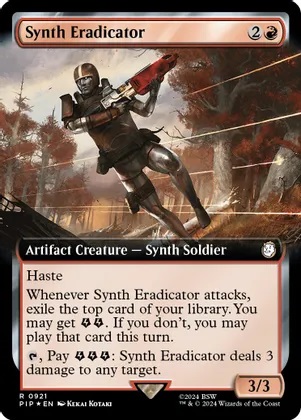 Synth Eradicator - Surge Foil - Extended Art