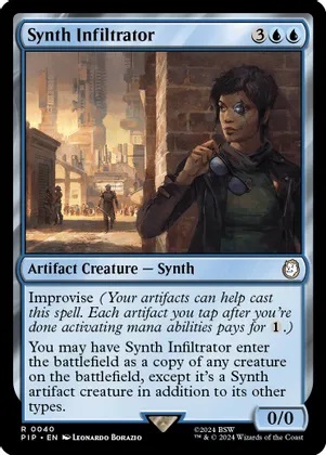 Synth Infiltrator - Foil