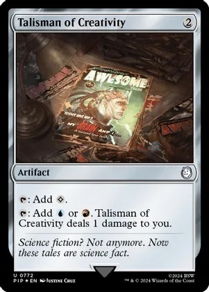 Talisman of Creativity - Surge Foil