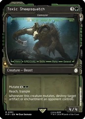 Toxic Sheepsquatch - Gemrazer - Foil - Showcase