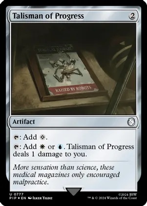 Talisman of Progress - Surge Foil