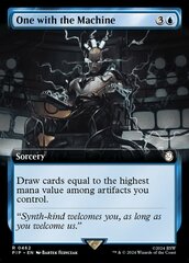 One with the Machine - Foil - Extended Art