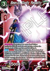 Beerus, Godly Regality - BT24-006 - C