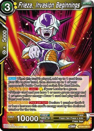 Frieza, Invasion Beginnings - BT24-105 - C