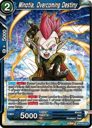 Minotia, Overcoming Destiny - BT24-043 - UC
