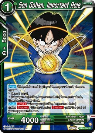 Son Gohan, Important Role - BT24-064 - C