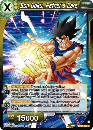 Son Goku, Fathers Care - BT24-086 - C
