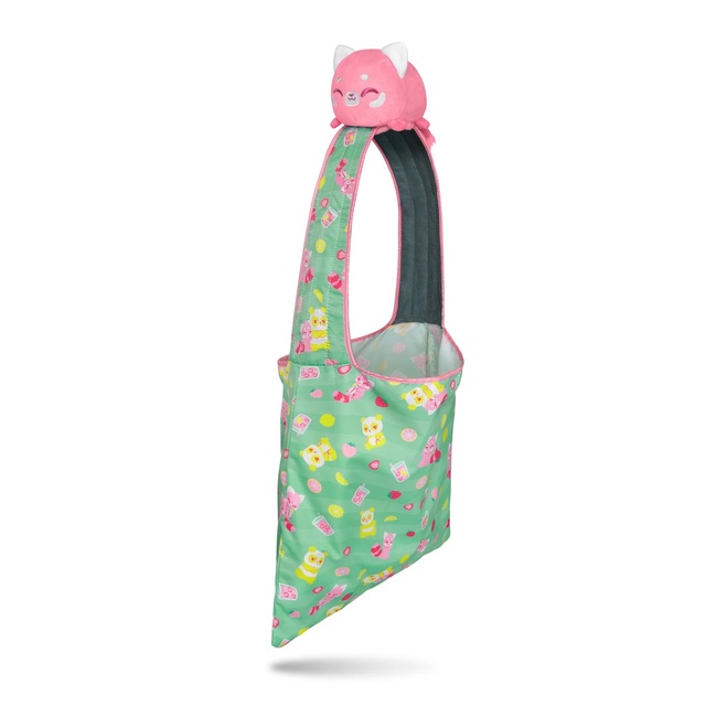 Plushiverse: Plushie Tote Bag - Strawberry Lemonade Panda