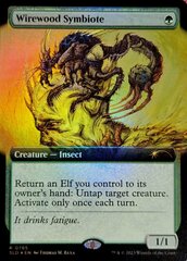 Wirewood Symbiote - Foil - Extended Art