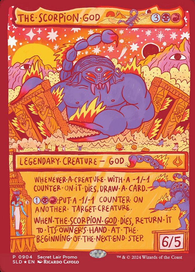 The Scorpion God - Foil