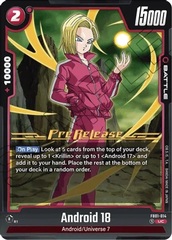 Android 18 - FB01-014 - PR (Awakened Pulse Pre-release)