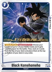 Black Kamehameha - FB01-067 - PR (Awakened Pulse Pre-release)