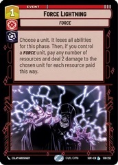 Force Lightning - Foil