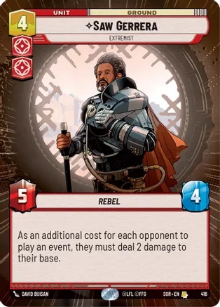 Saw Gerrera - Extremist - Hyperspace