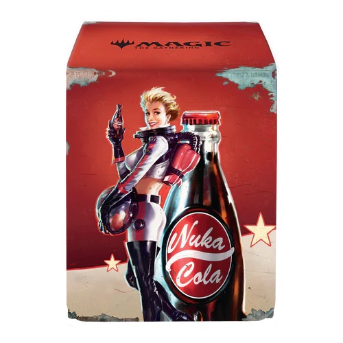 MTG Ultra Pro - Fallout - Nuka Cola Pinup Alcove Flip Deck Box - Magic ...