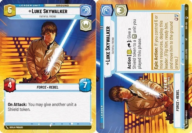 Luke Skywalker - Faithful Friend - Hyperspace - Foil