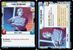 [DEPRECATED] (Do not exist) Luke Skywalker - Faithful Friend - Showcase - Foil