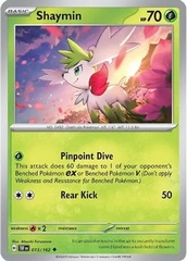 Shaymin - 013/162 - Uncommon - Reverse Holo