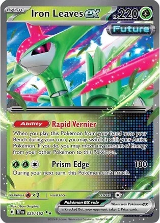 Iron Leaves ex - 025/162 - Double Rare