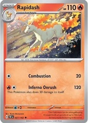 Rapidash - 027/162 - Uncommon