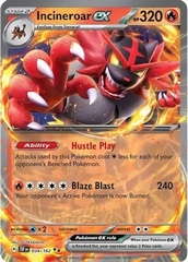 Incineroar ex - 034/162 - Double Rare