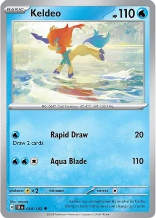Keldeo - 044/162 - Uncommon