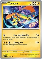 Zeraora - 057/162 - Uncommon - Reverse Holo