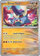 Great Tusk - 097/162 - Uncommon - Reverse Holo