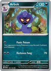 Arbok - 101/162 - Common - Reverse Holo