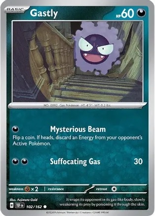 Gastly - 102/162 - Common