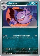 Haunter - 103/162 - Common - Reverse Holo