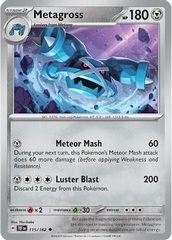 Metagross - 115/162 - Uncommon - Reverse Holo