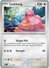 Lickitung - 124/162 - Common - Reverse Holo