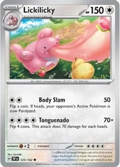 Lickilicky - 125/162 - Common - Reverse Holo