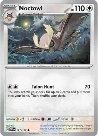 Noctowl - 127/162 - Common