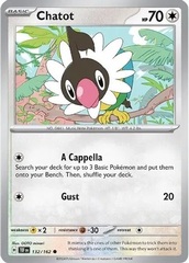 Chatot - 132/162 - Common - Reverse Holo